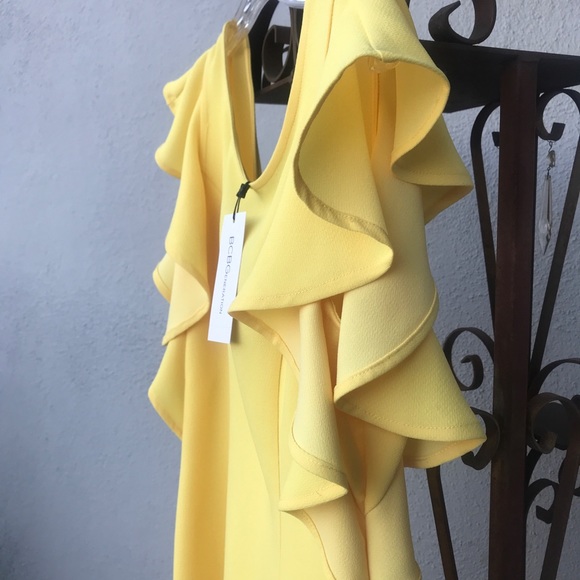 New with Tags BCBGeneration Lemonade color dress - Picture 2 of 8